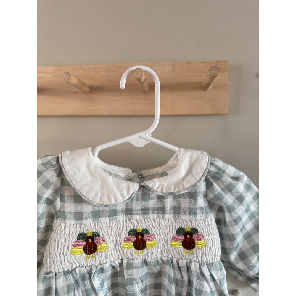 0/3m thanksgiving bubble romper - Picture 2 of 4